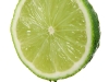 Healthy green lime fruit served with cocktails 