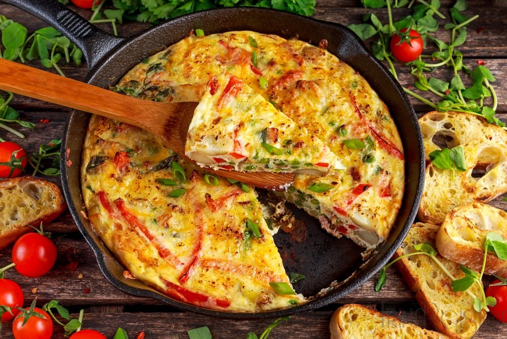 FRITTATA, O MANCARE DIETETICA DELICIOASA